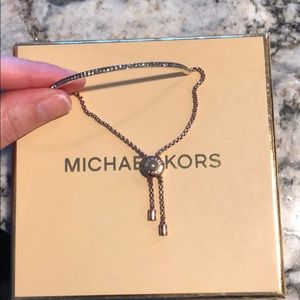 Michael Kors rose gold bracelet